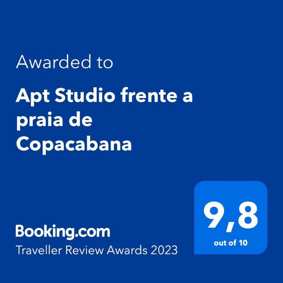 Apt Studio Frente A Praia De Copacabana Ρίο ντε Τζανέιρο Εξωτερικό φωτογραφία